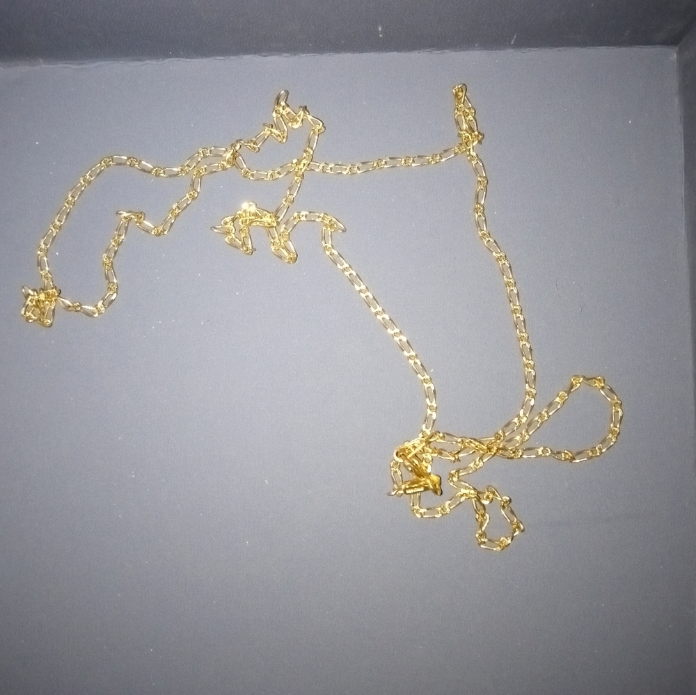 JCPenny 18kt 18" Figaro Necklace